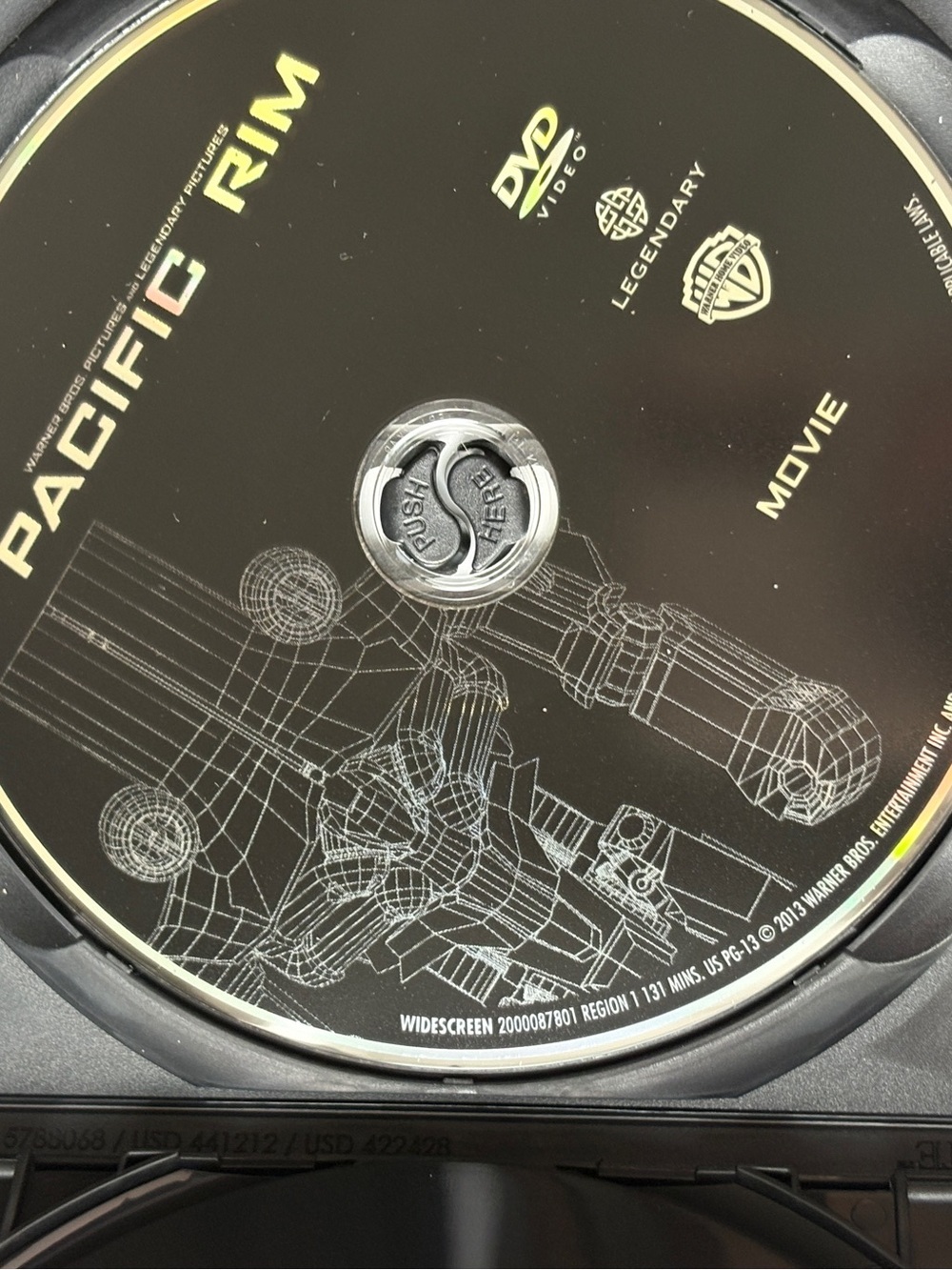 Godzilla Pacific Rim Double Feature DVD Set Warner Bros. - Picture 3 of 7